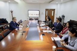 活动回顾｜欧盟驻华代表团政务、媒体与信息处处长史明宽先生到访红桃视频
